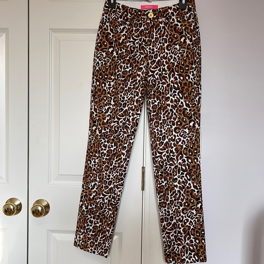 Lilly Pulitzer Animal Print Pants